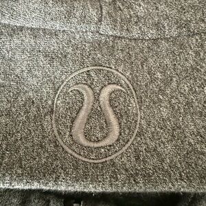 Lululemon Gray Scuba Cropped Full Zip Hoodie M/L